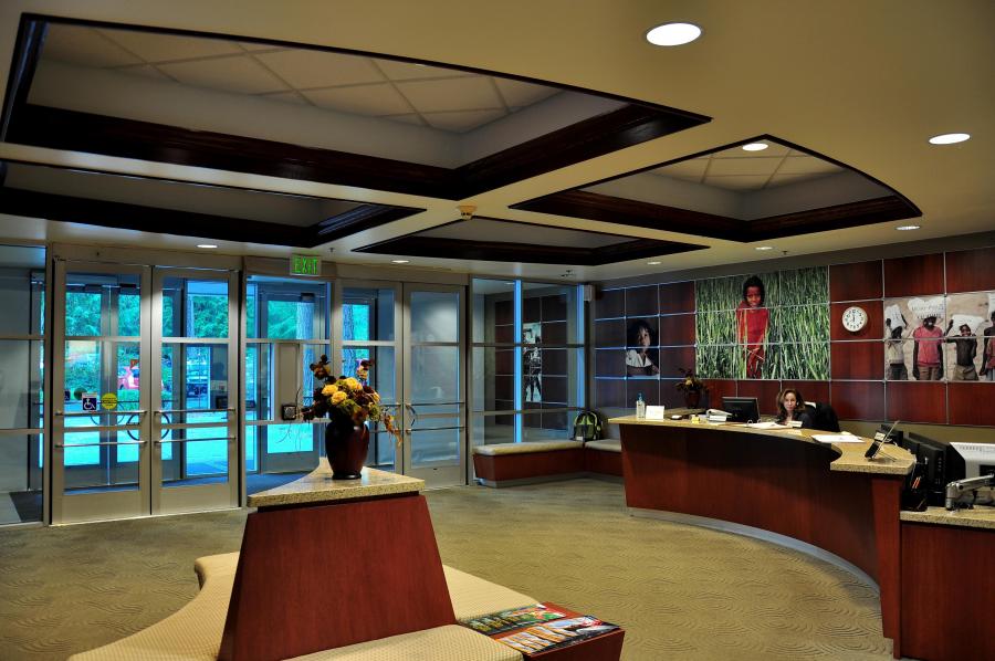 Commercial Lobby Tenant Improvement Remodel Tacoma Kent Renton Federal Way