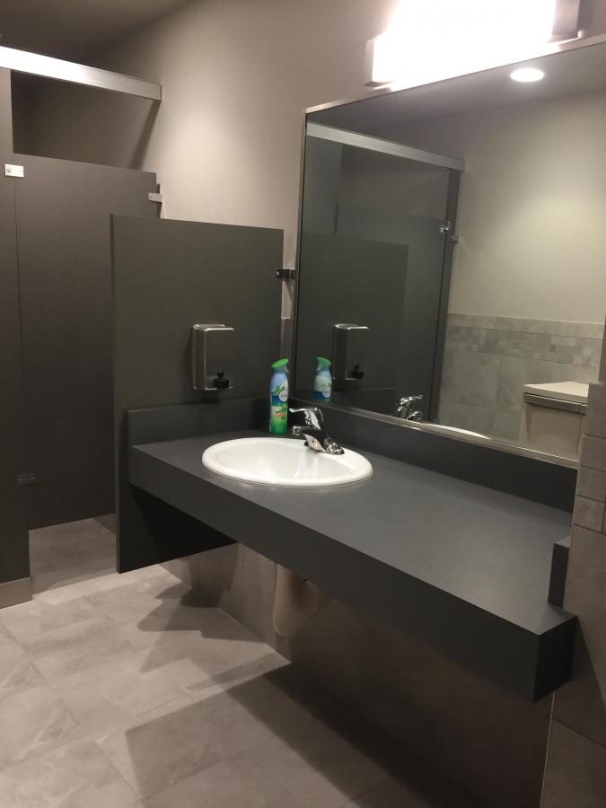 Commercial Office Restroom Remodel Tenant Improvement Tacoma Kent Federal Way
