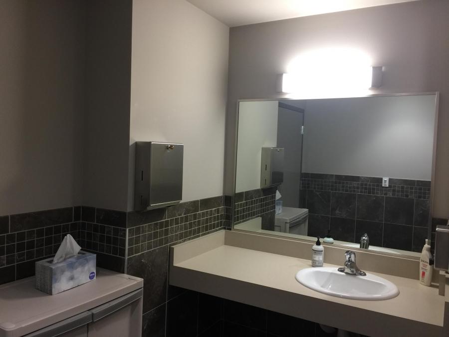 Commercial Office Restroom Remodel Tenant Improvement Tacoma Kent Federal Way