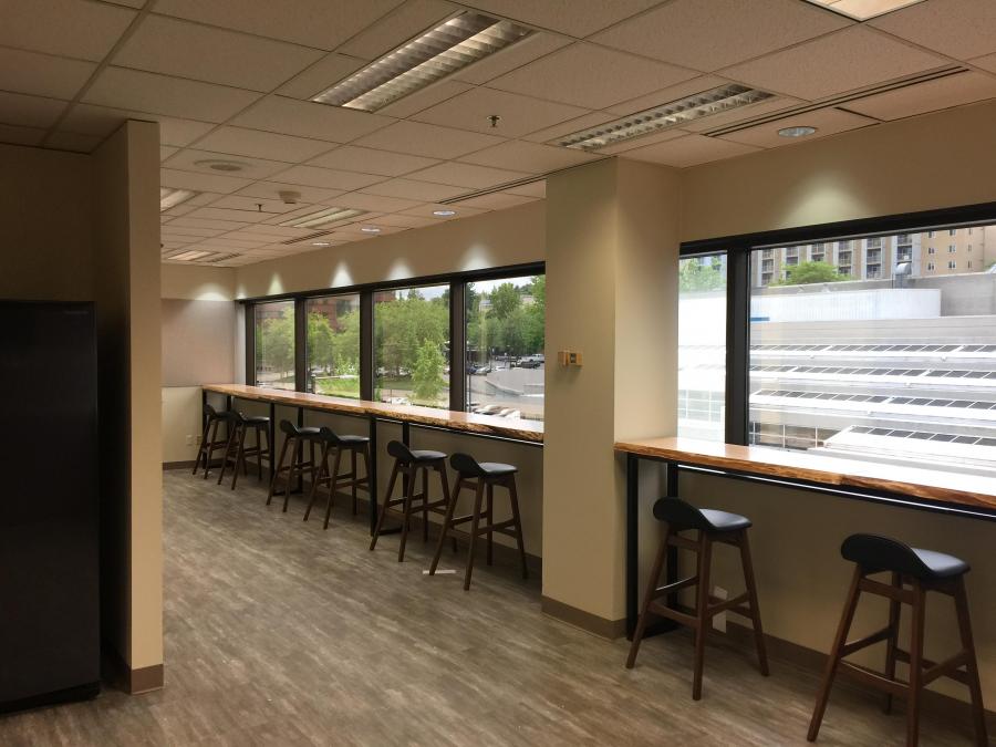 Office Custom Break Room Commercial Tenant Improvement Tacoma