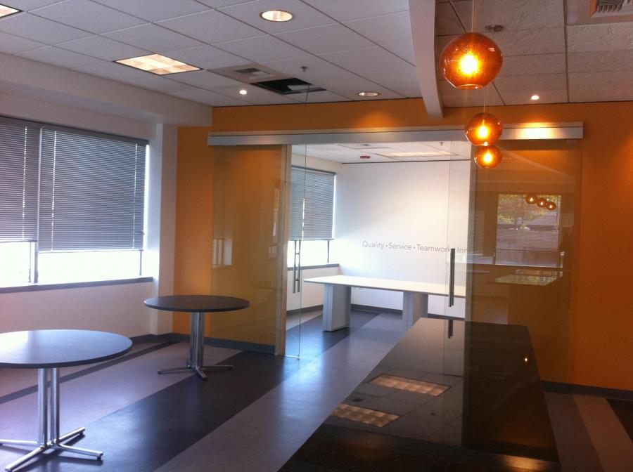 Office Custom Break Room Commercial Tenant Improvement Tacoma