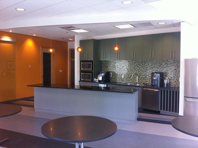 Office Custom Break Room Commercial Tenant Improvement Tacoma