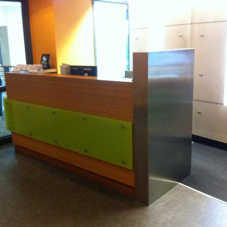 Office Lobby Tenant Improvement Commercial Reception Tacoma Fife Seattle