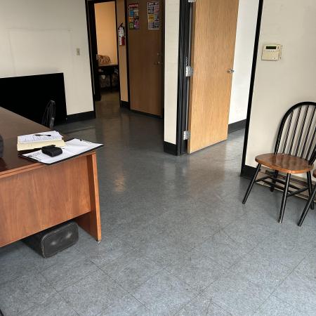 BEFORE NEW CARPET SQUARES