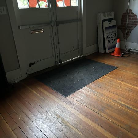 BEFORE: Old Wood Floor