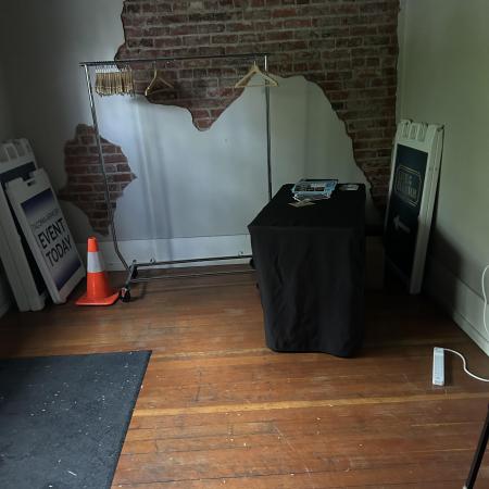 BEFORE: Old Wood Floor