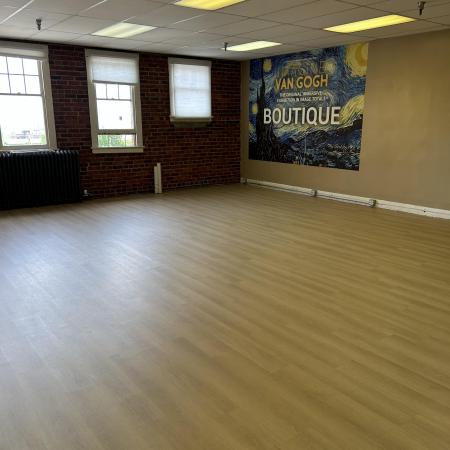 AFTER: New Luxury Vinyl Planks Installed